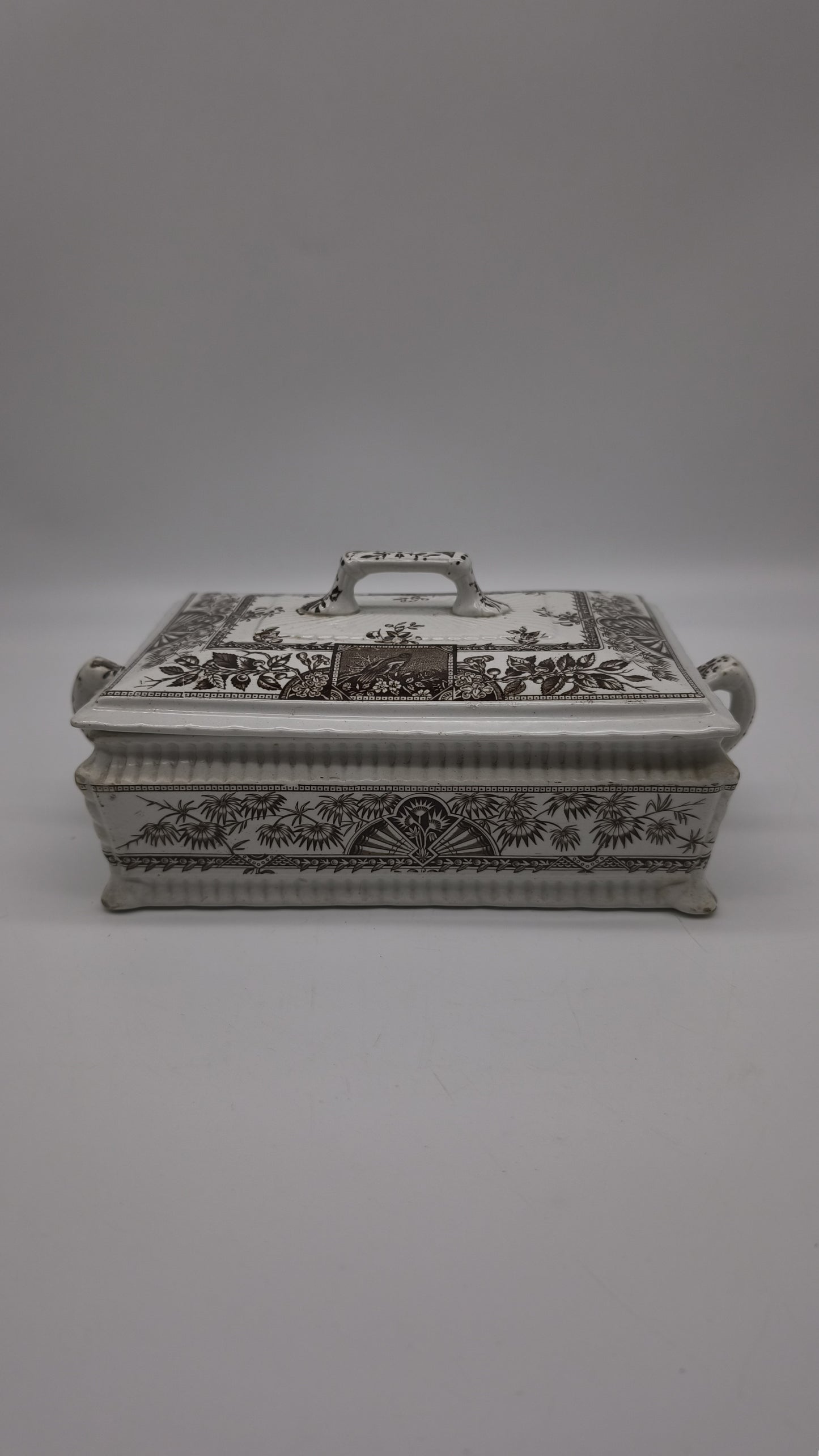 83797 Salsiera rettangolare in ceramica Wallis Gimson Alexandria