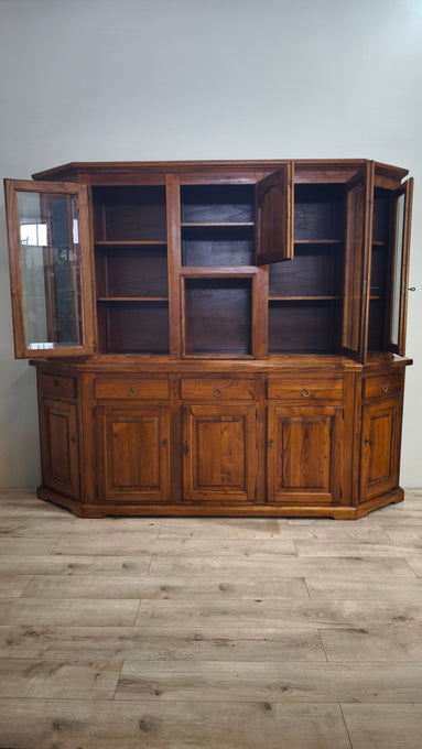 86263 Credenza cinque sportelli in legno