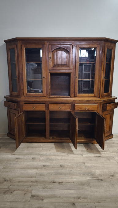 86263 Credenza cinque sportelli in legno