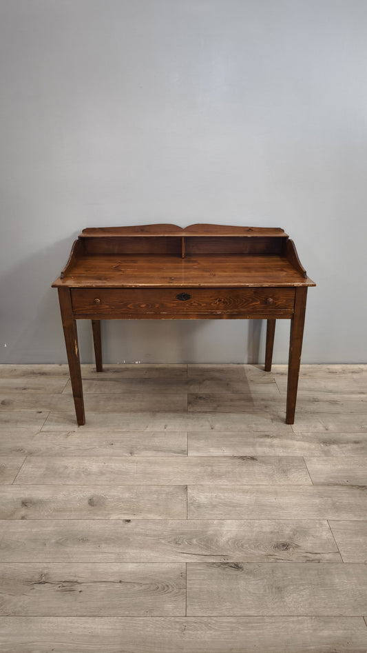 86659 Scrittoio in legno con cassetto frontale