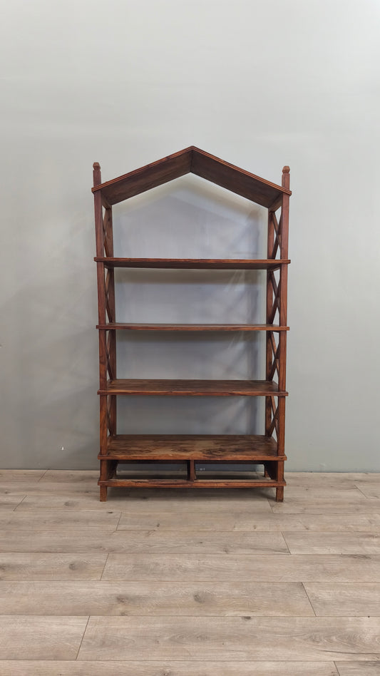 86660 Libreria in legno di teak