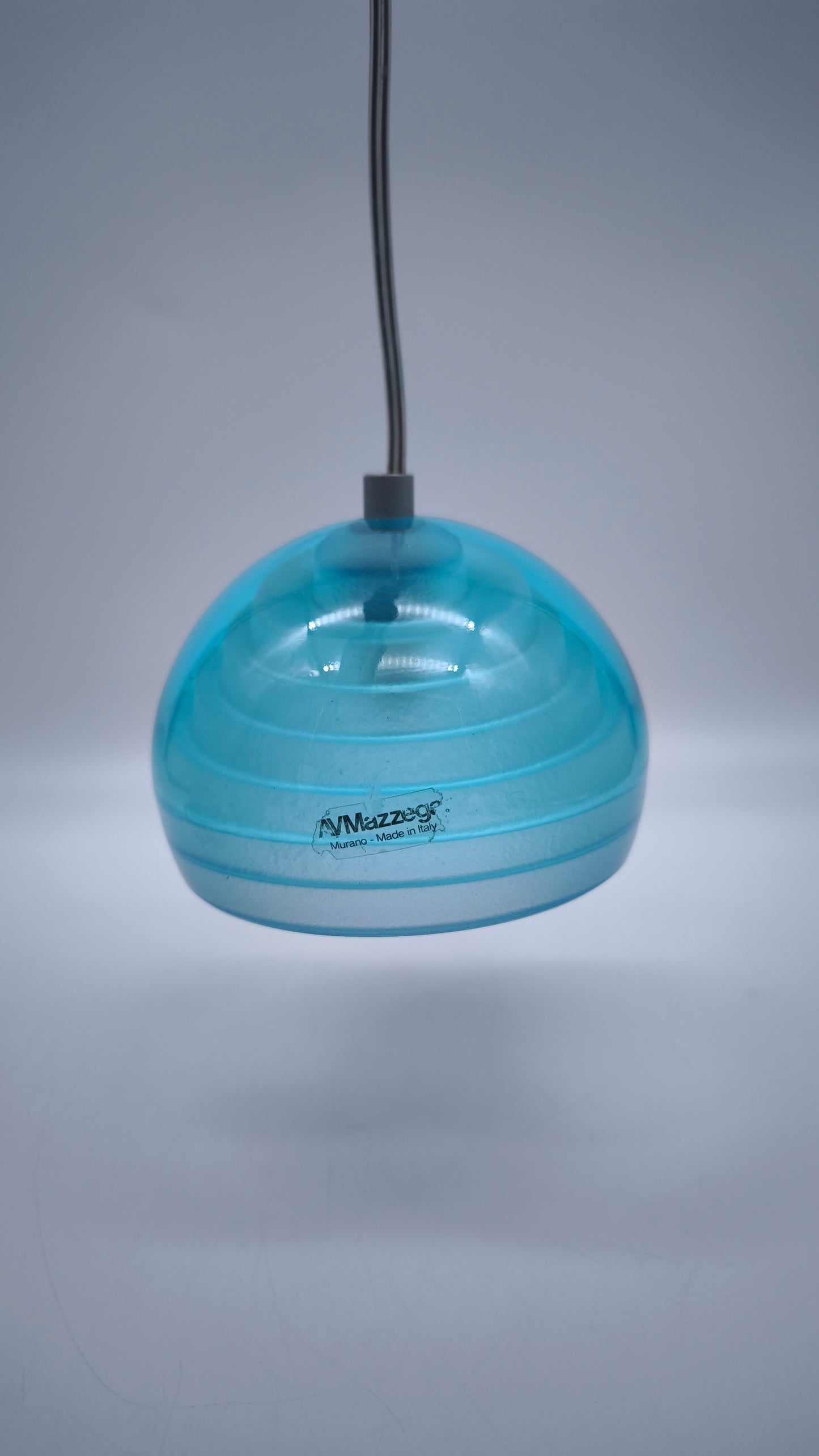 86082 Lampada a sospensione in vetro di Murano