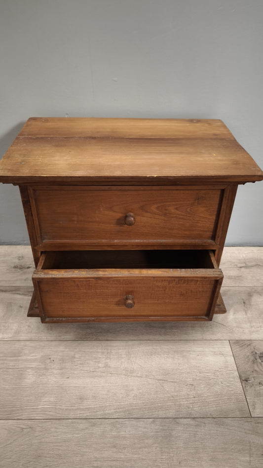 86793 Comodino in legno di teak