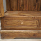 86788 Vetrina due ante in legno di teak