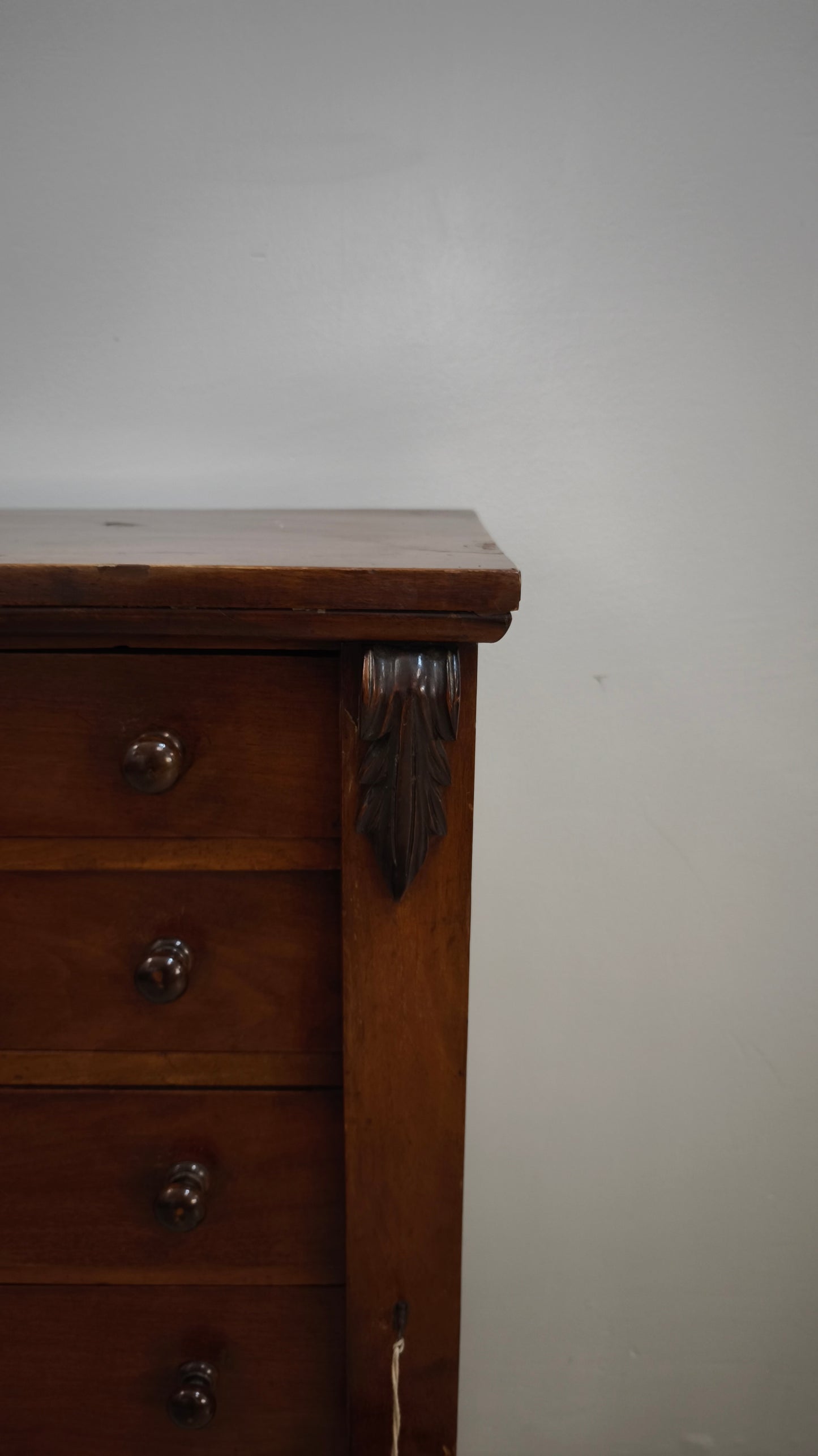 86862 Cassettiera inglese in legno