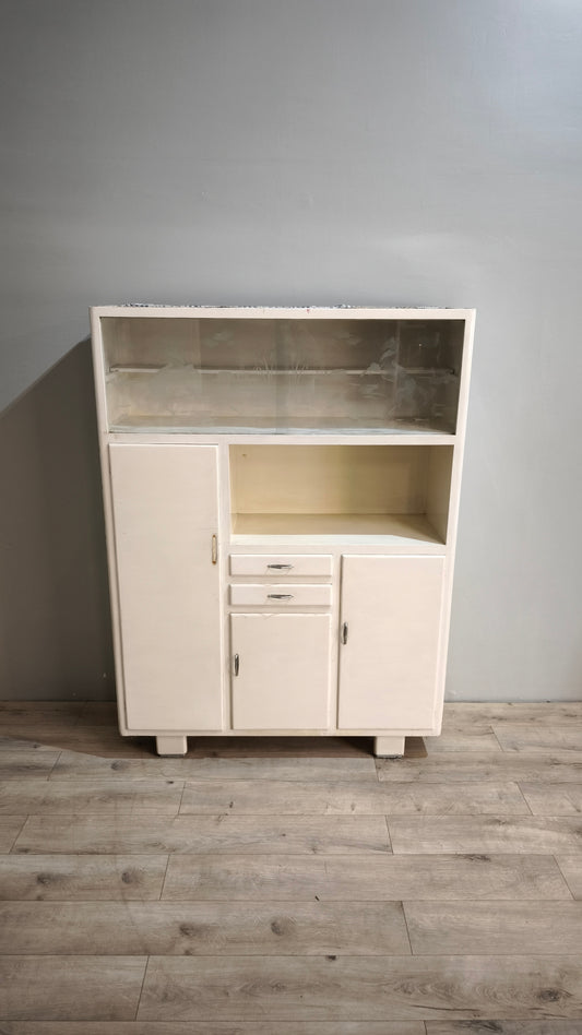 86867-2 Credenza anni '50 bianca