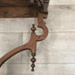 87082 Angoliera pensile in legno di noce