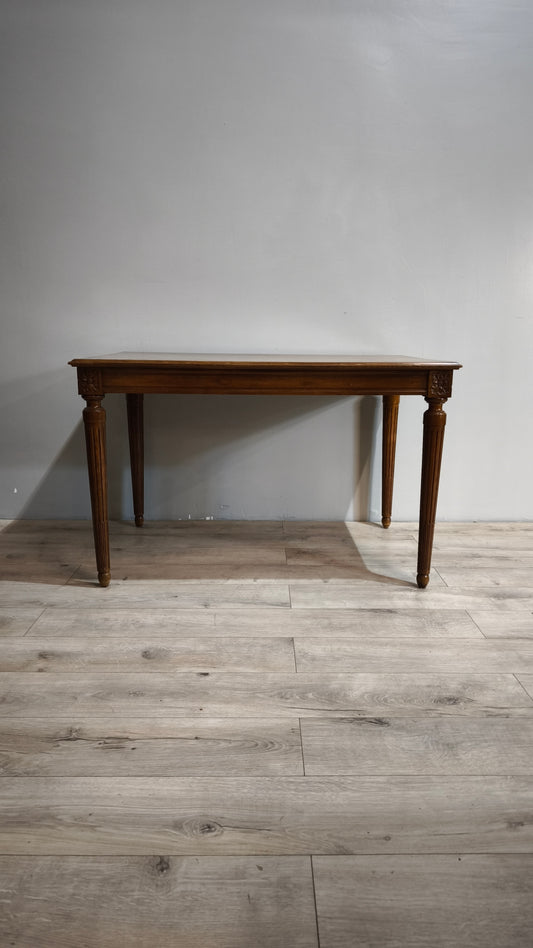 87041 Tavolo in legno massello di noce