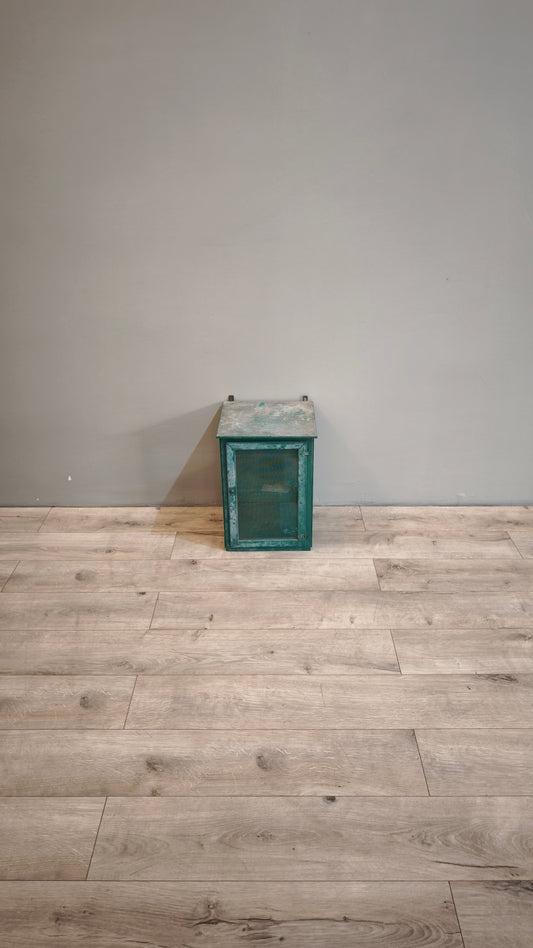 87164 Pensile formaggera verde in legno