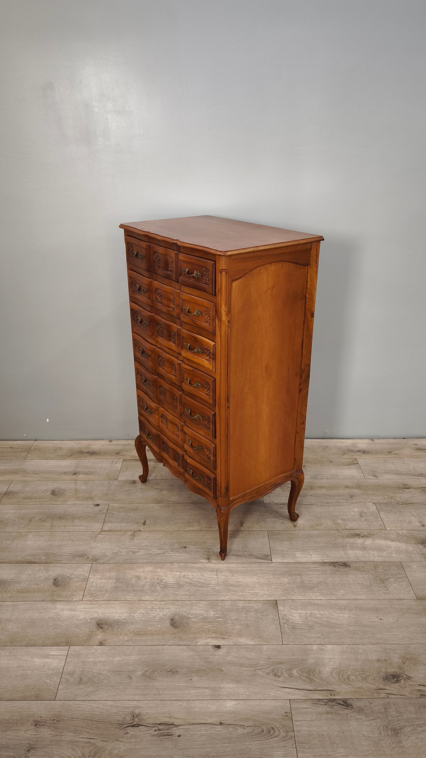 87212 Settimino da camera in legno con piedi a sciabola