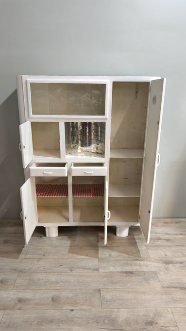 87268 Credenza anni '50 bianca