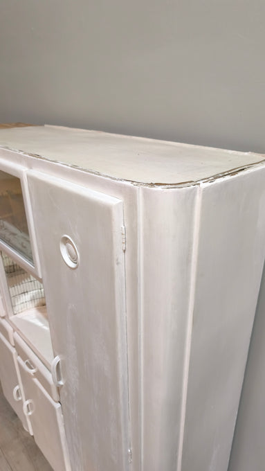 87268 Credenza anni '50 bianca