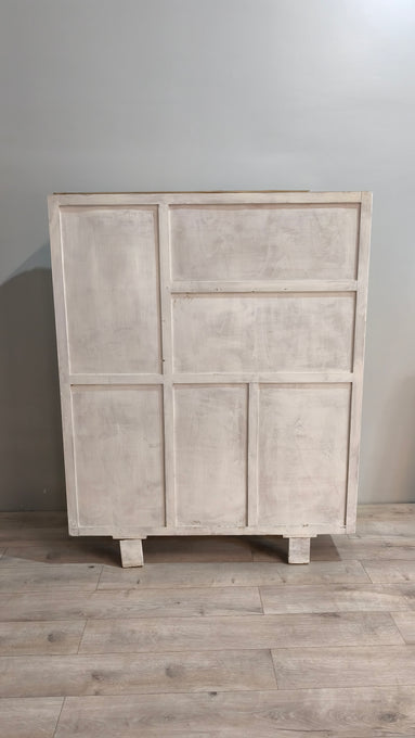 87268 Credenza anni '50 bianca