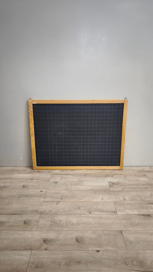 86656 Lavagna da muro con cornice in legno