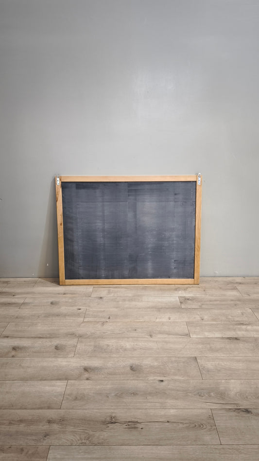 86656 Lavagna da muro con cornice in legno