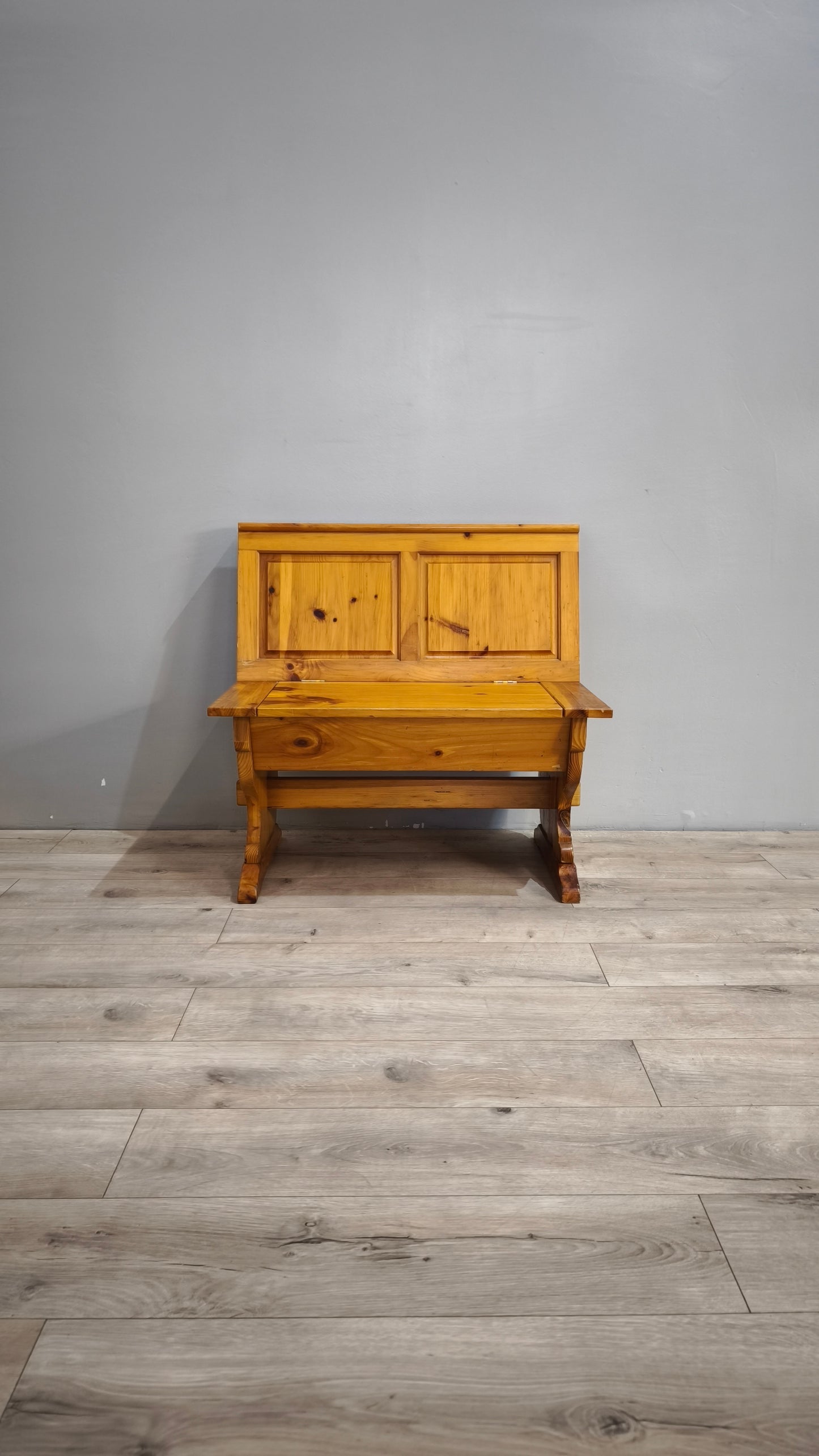 87436 Panca in abete con schienale