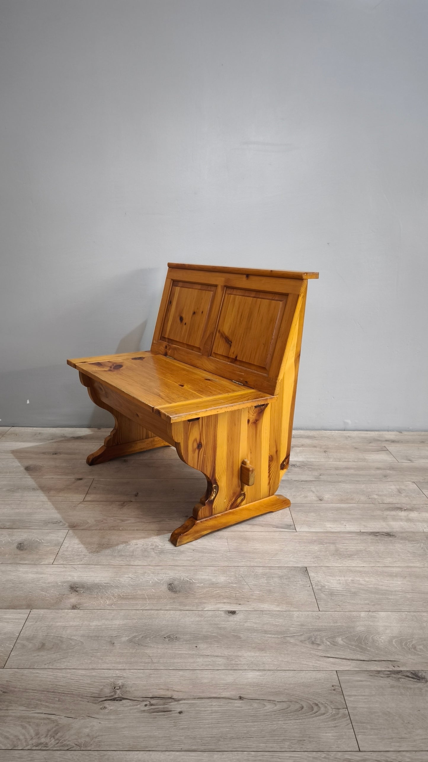 87436 Panca in abete con schienale