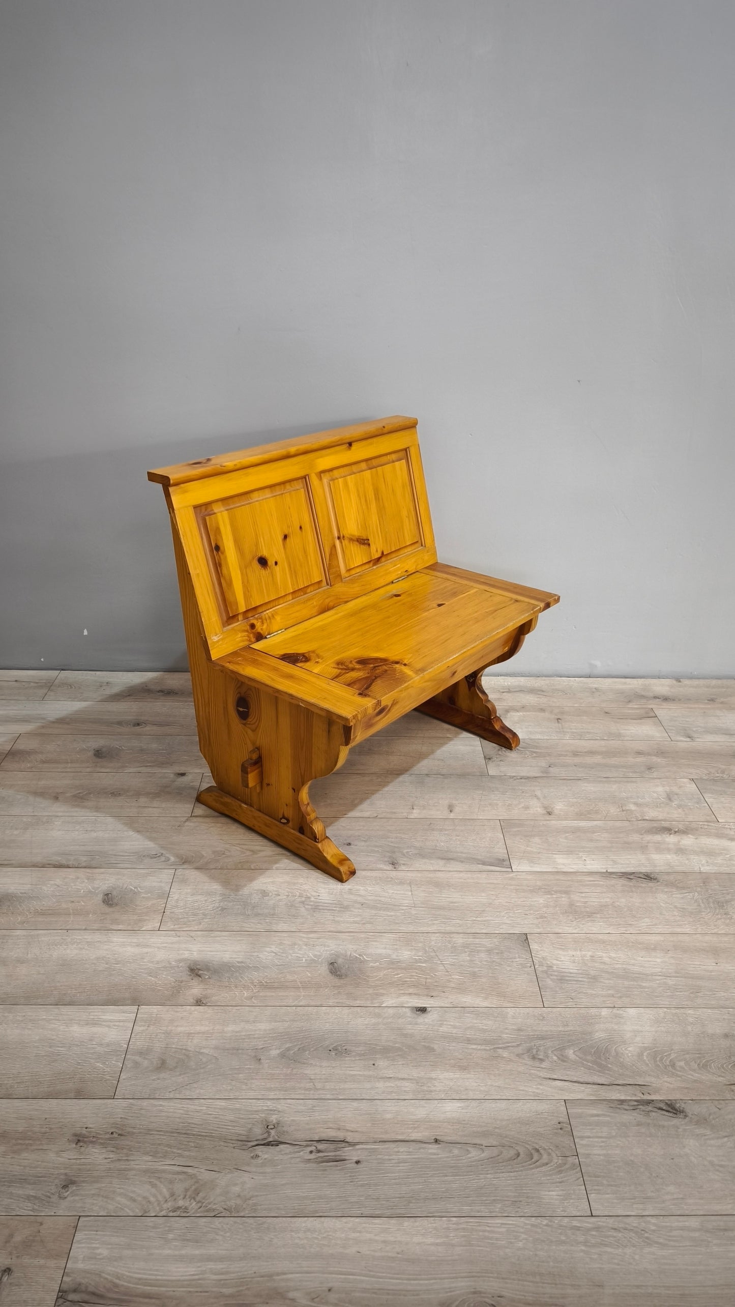 87436 Panca in abete con schienale