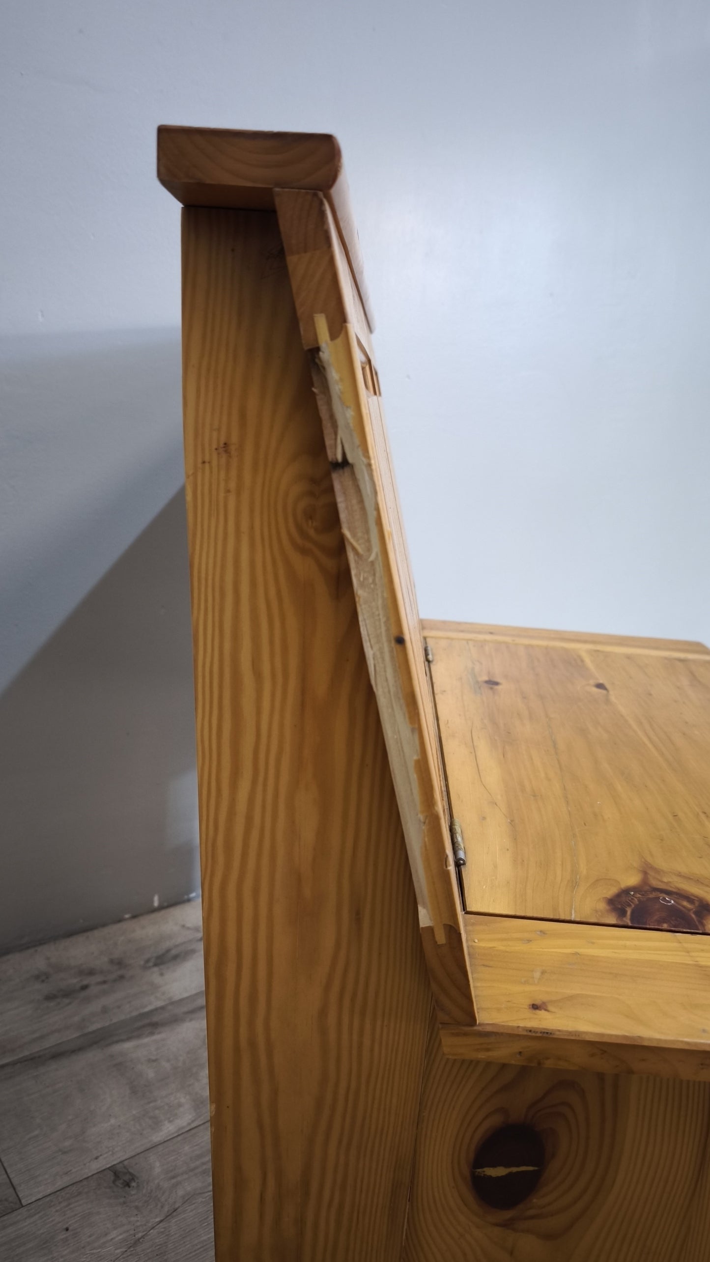 87436 Panca in abete con schienale