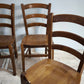 87437 Set n 4 sedie in legno