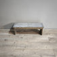 87446 Piccola panca rustica in legno