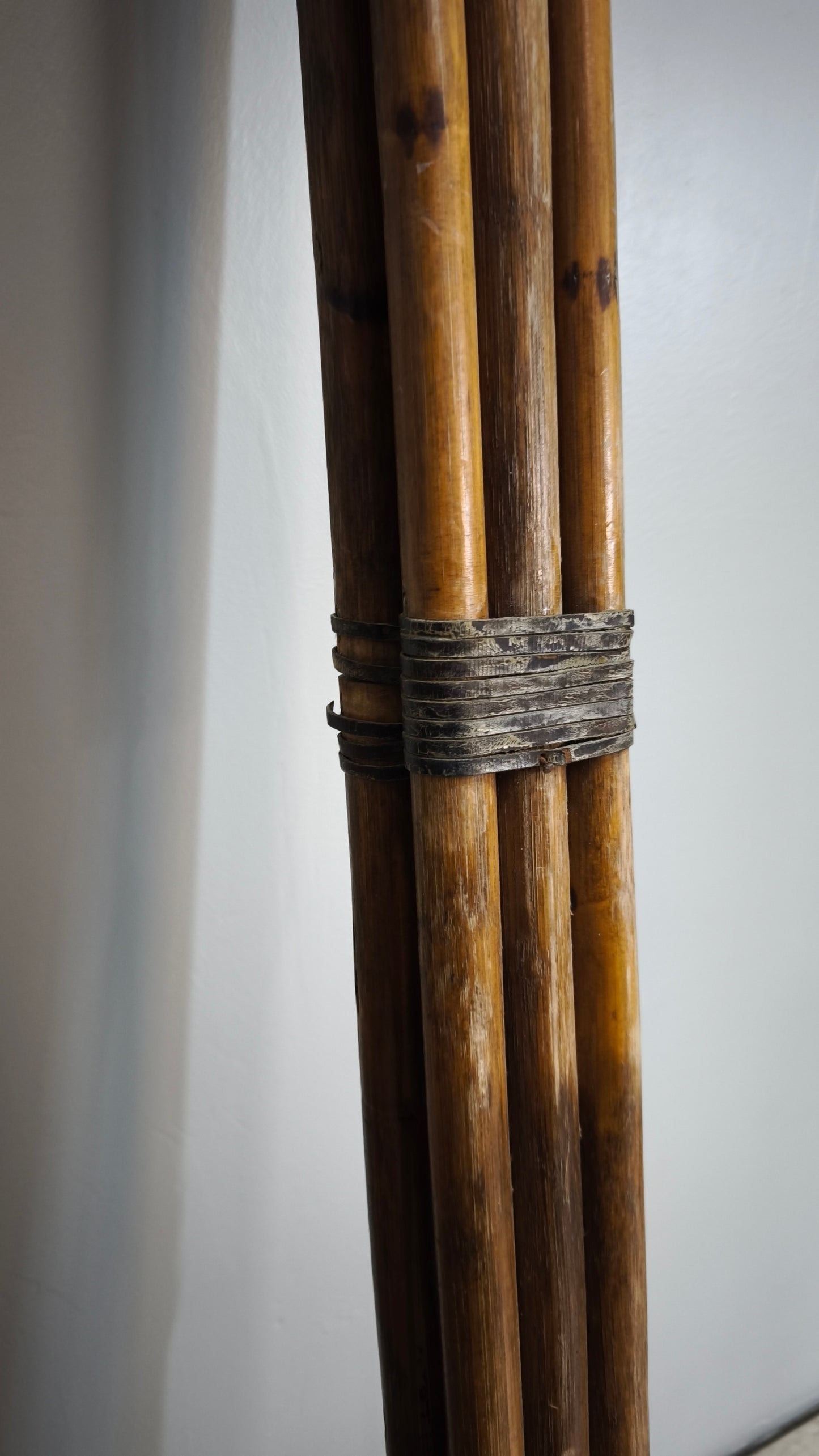 87441 Giroletto matrimoniale in bambù anni '60