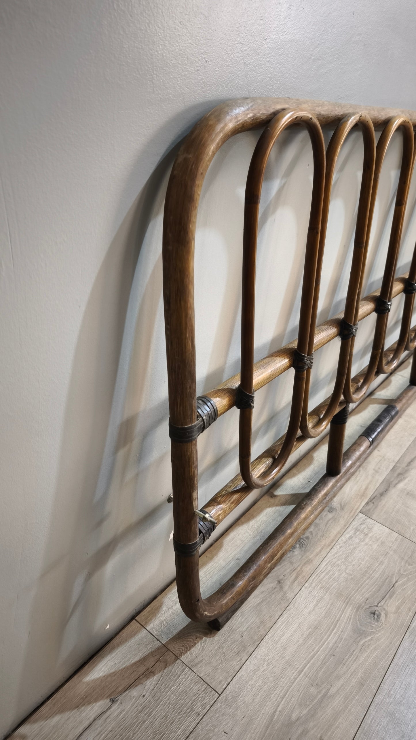 87441 Giroletto matrimoniale in bambù anni '60