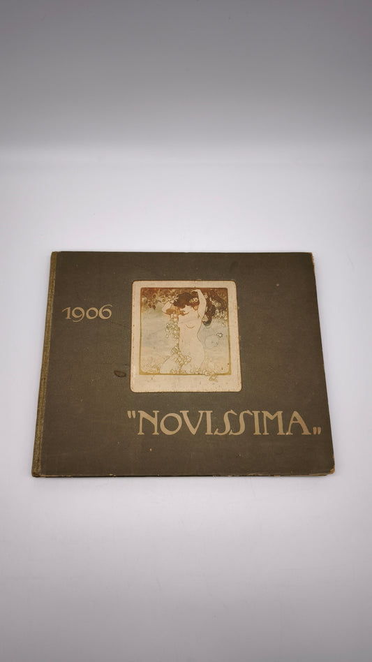 86835 Libro Novissima, Albo d'arti e Lettere, Edoardo De Fonseca Editore, 1906