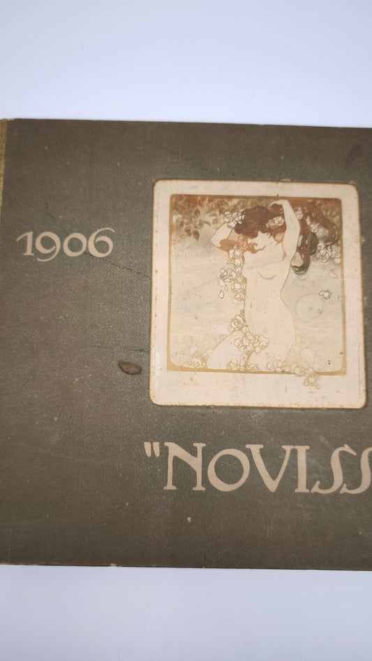 86835 Libro Novissima, Albo d'arti e Lettere, Edoardo De Fonseca Editore, 1906