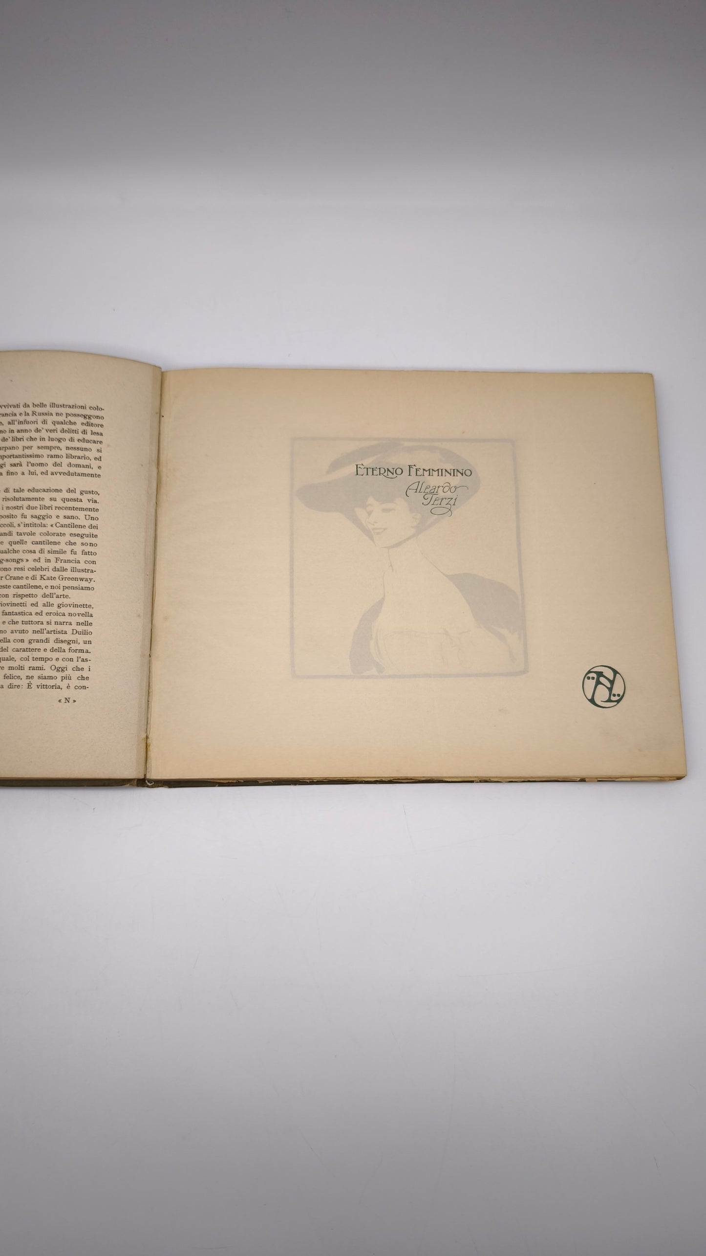 86835 Libro Novissima, Albo d'arti e Lettere, Edoardo De Fonseca Editore, 1906