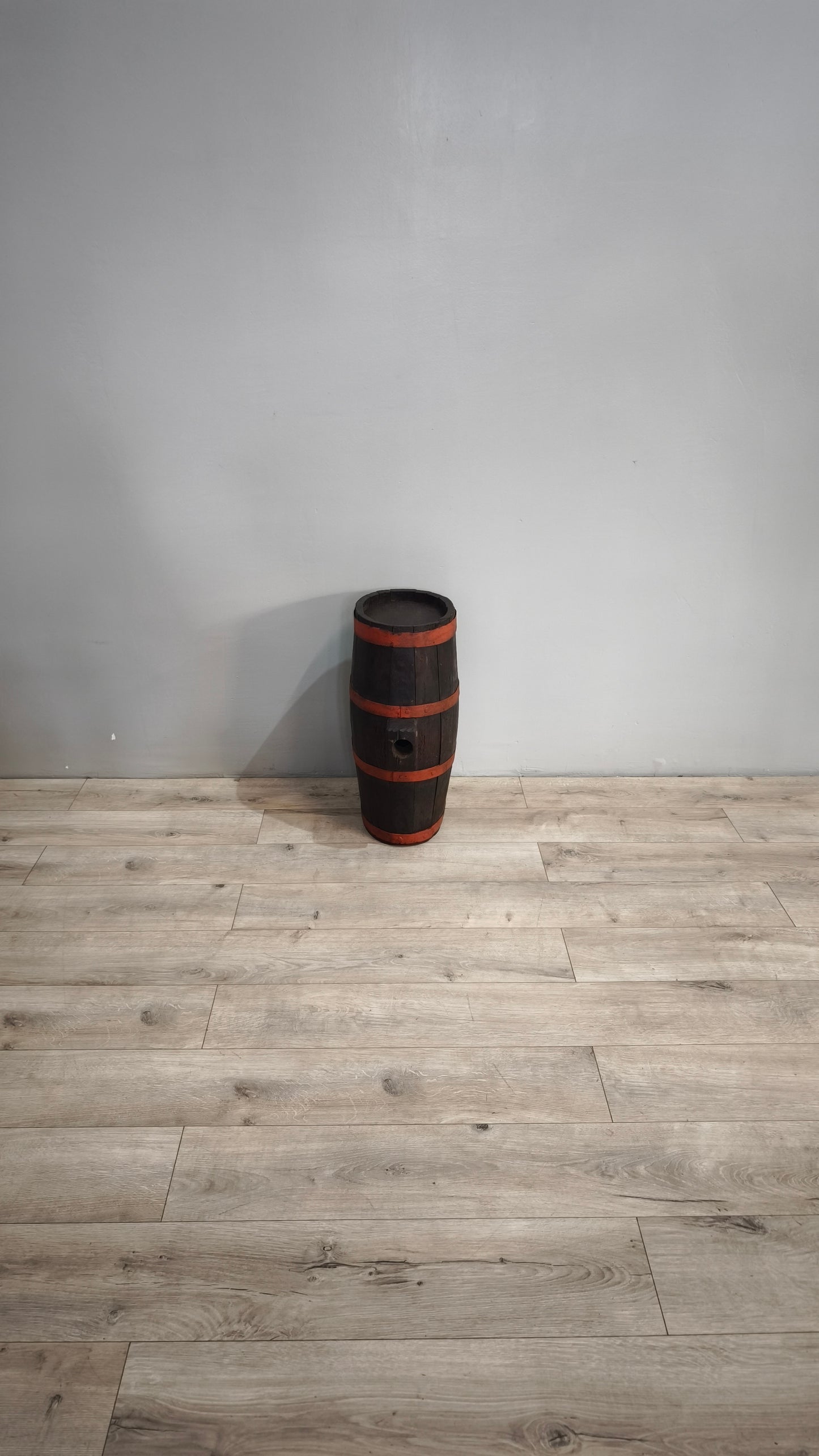 87542 Botte in legno con cerchi in ferro