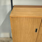 87589 Libreria stile nordico con quattro cassetti e tre sportelli