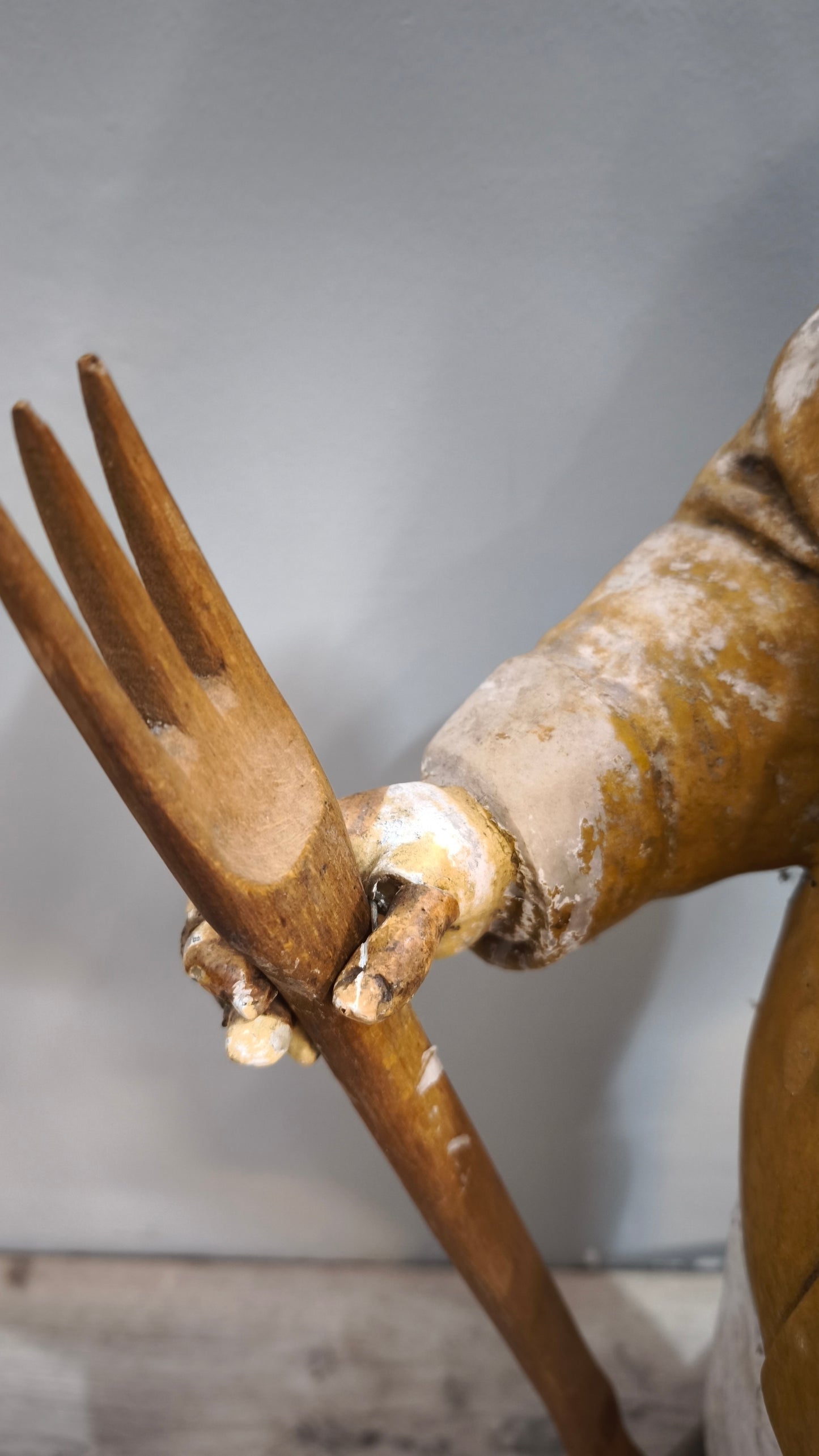 87741 Statua vintage 'Fat Chef' in vetroresina