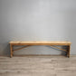 87742 Panca in legno grezzo