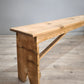 87742 Panca in legno grezzo