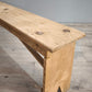 87742 Panca in legno grezzo