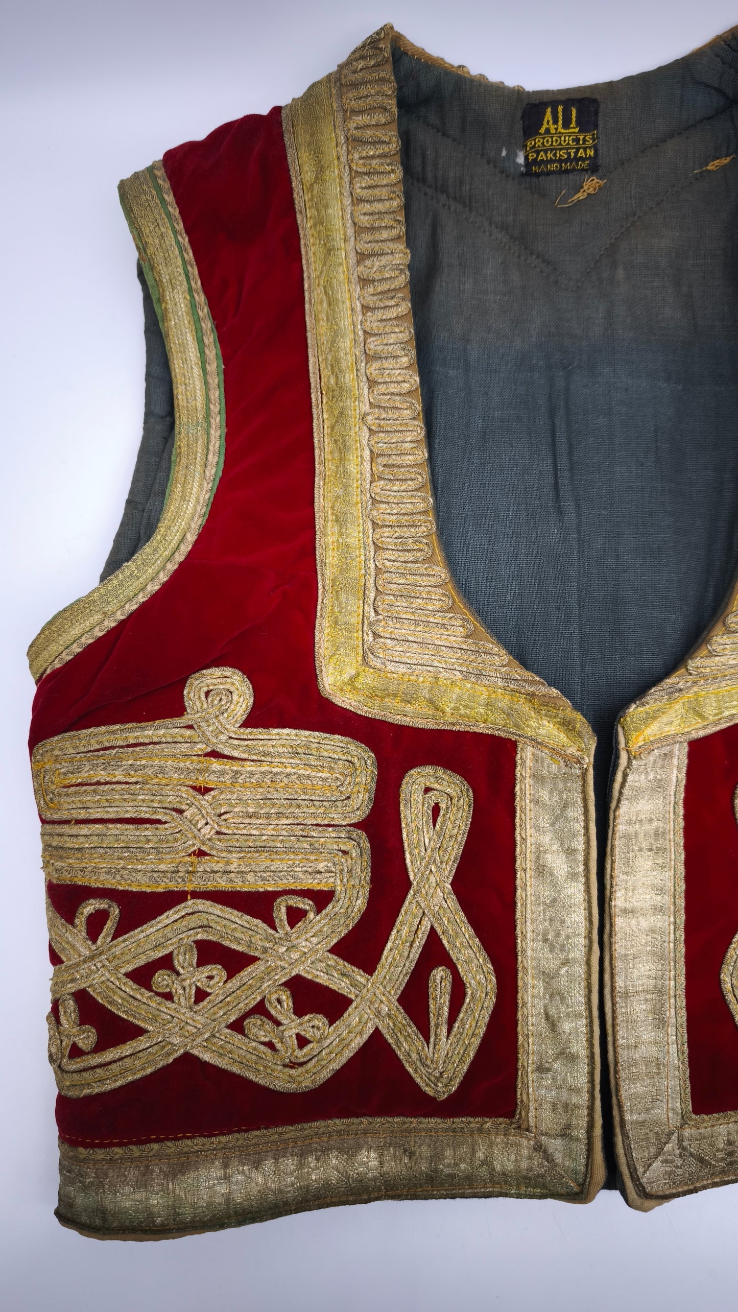 87678 Gilet pakistano vintage anni '60