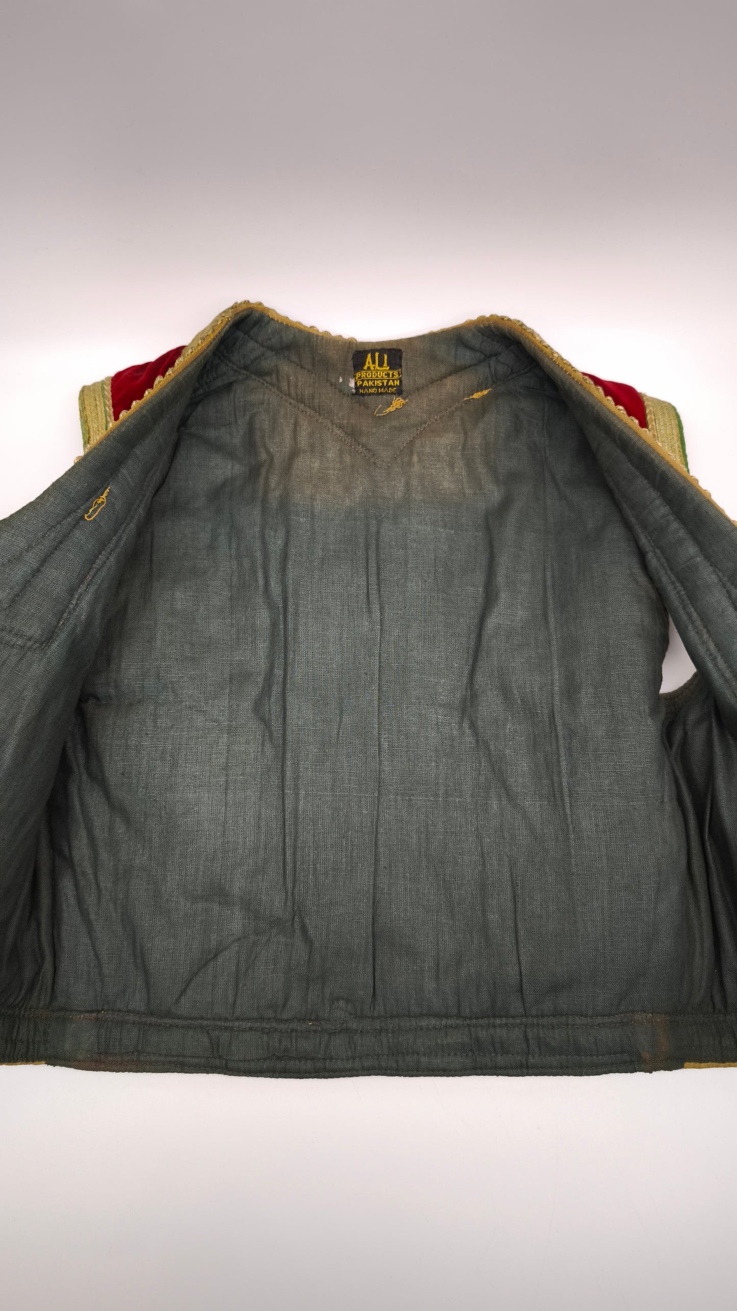 87678 Gilet pakistano vintage anni '60