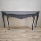 87933 Console in legno dipinta con cassetto frontale