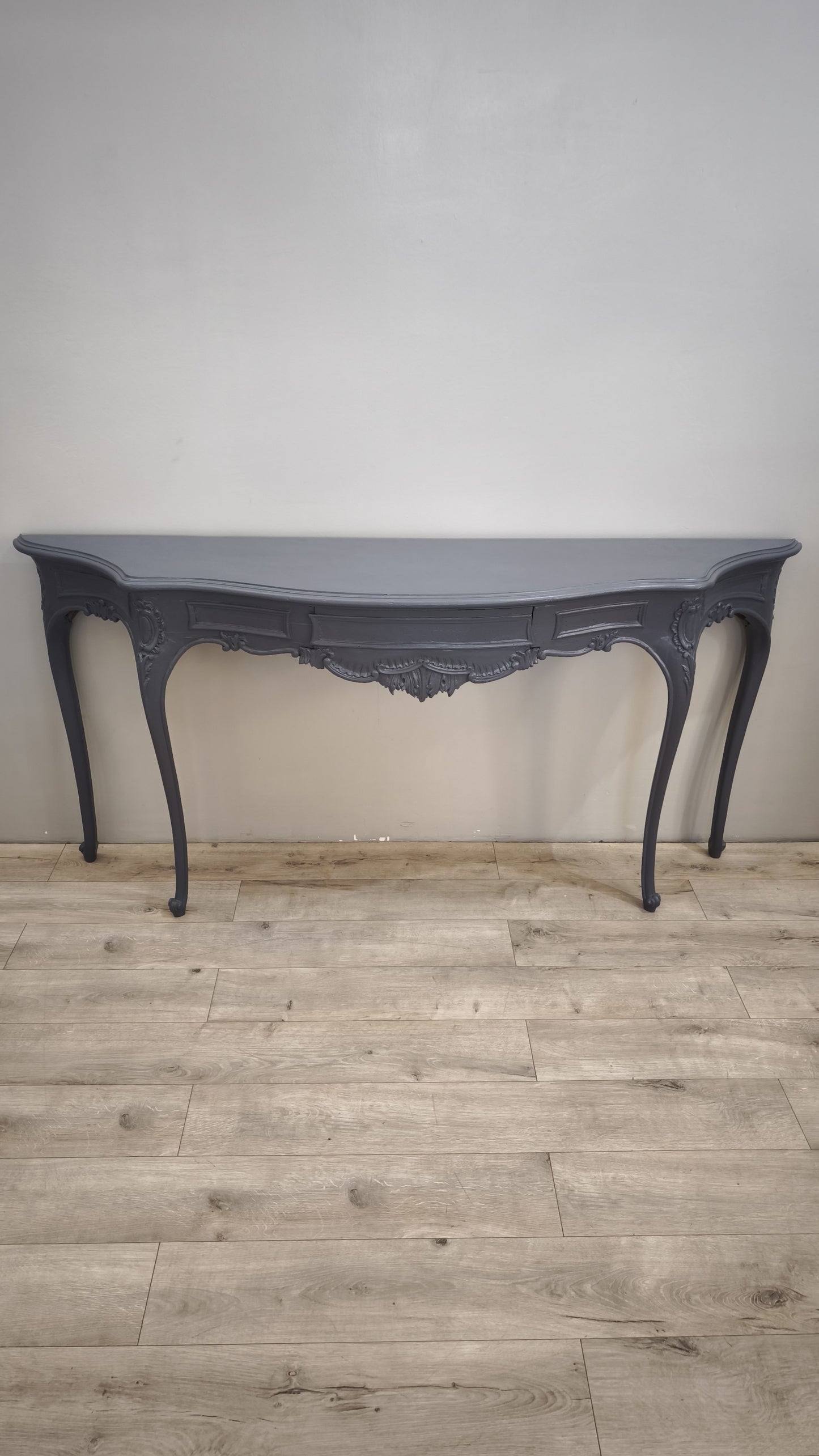 87933 Console in legno dipinta con cassetto frontale