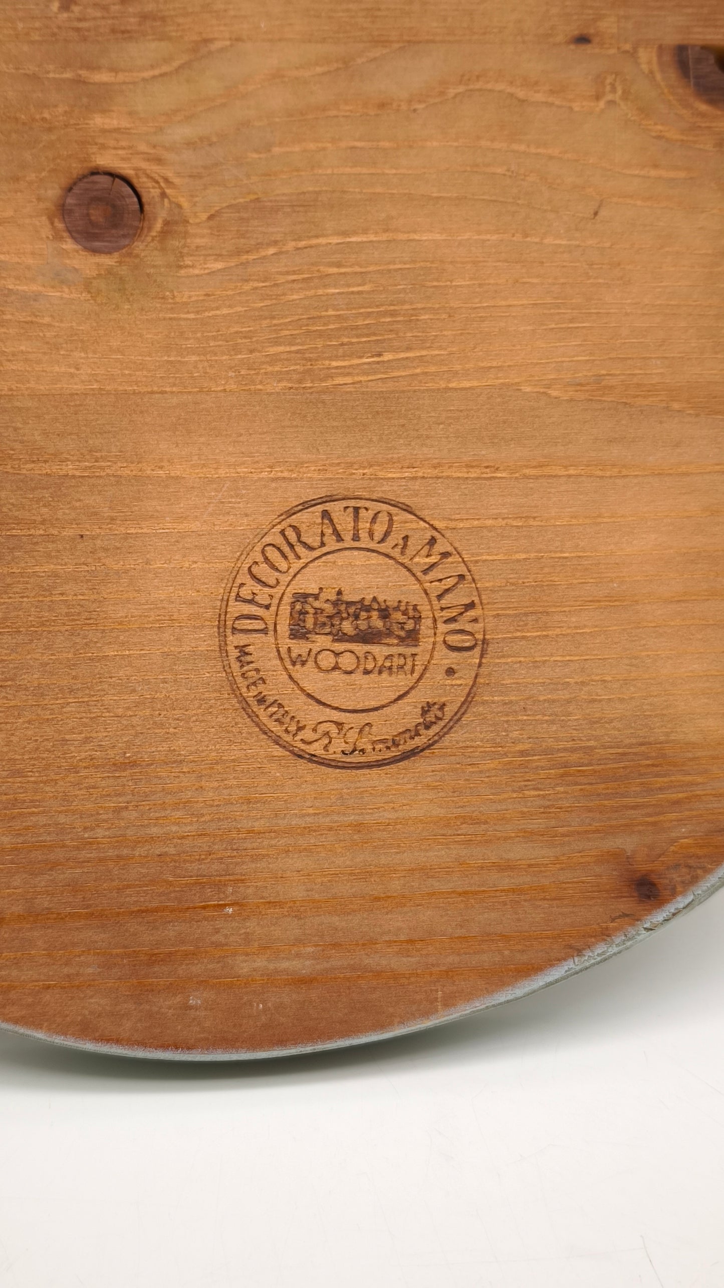 87937 Quadretto su legno dipinto, Rita Simonetto (arance)