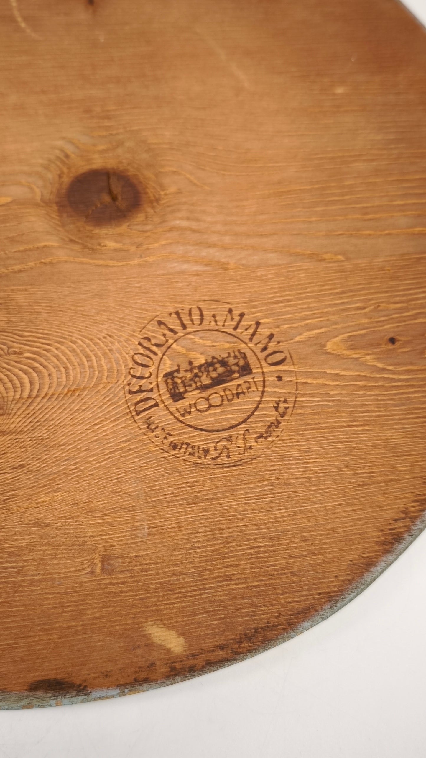 87937 Quadretto su legno dipinto, Rita Simonetto (limoni)