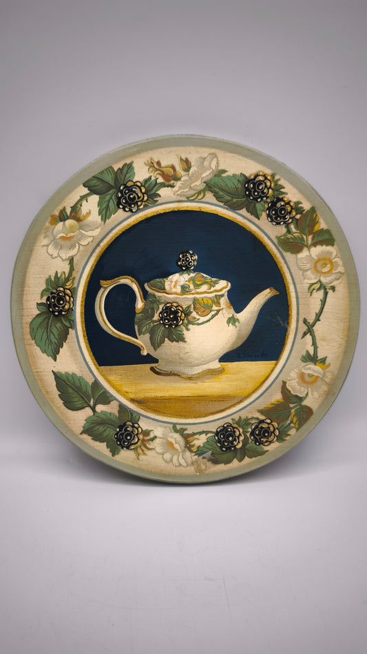 87937 Quadretto su legno dipinto, Rita Simonetto (more)