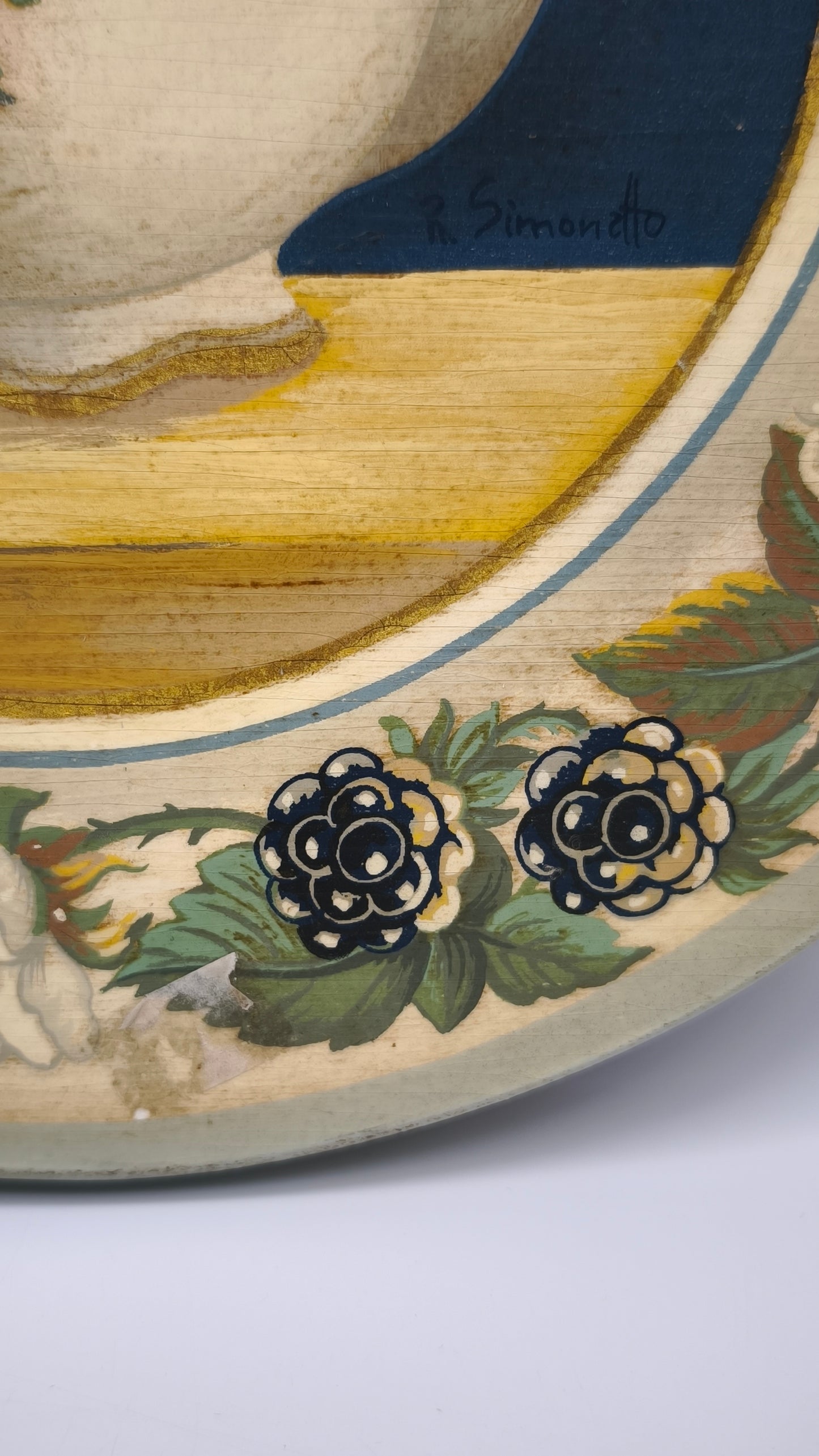 87937 Quadretto su legno dipinto, Rita Simonetto (more)