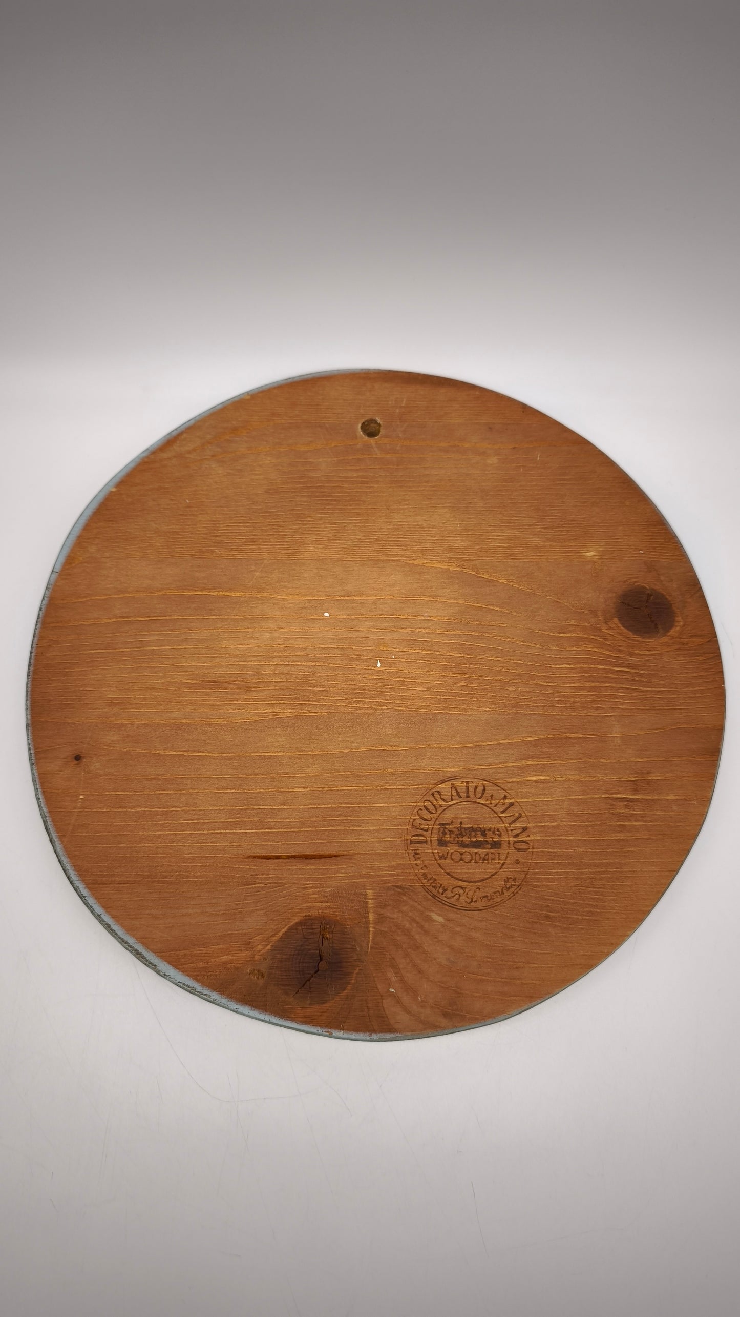 87937 Quadretto su legno dipinto, Rita Simonetto (fragole)