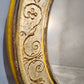 87918 Specchio ovale con cornice decorata
