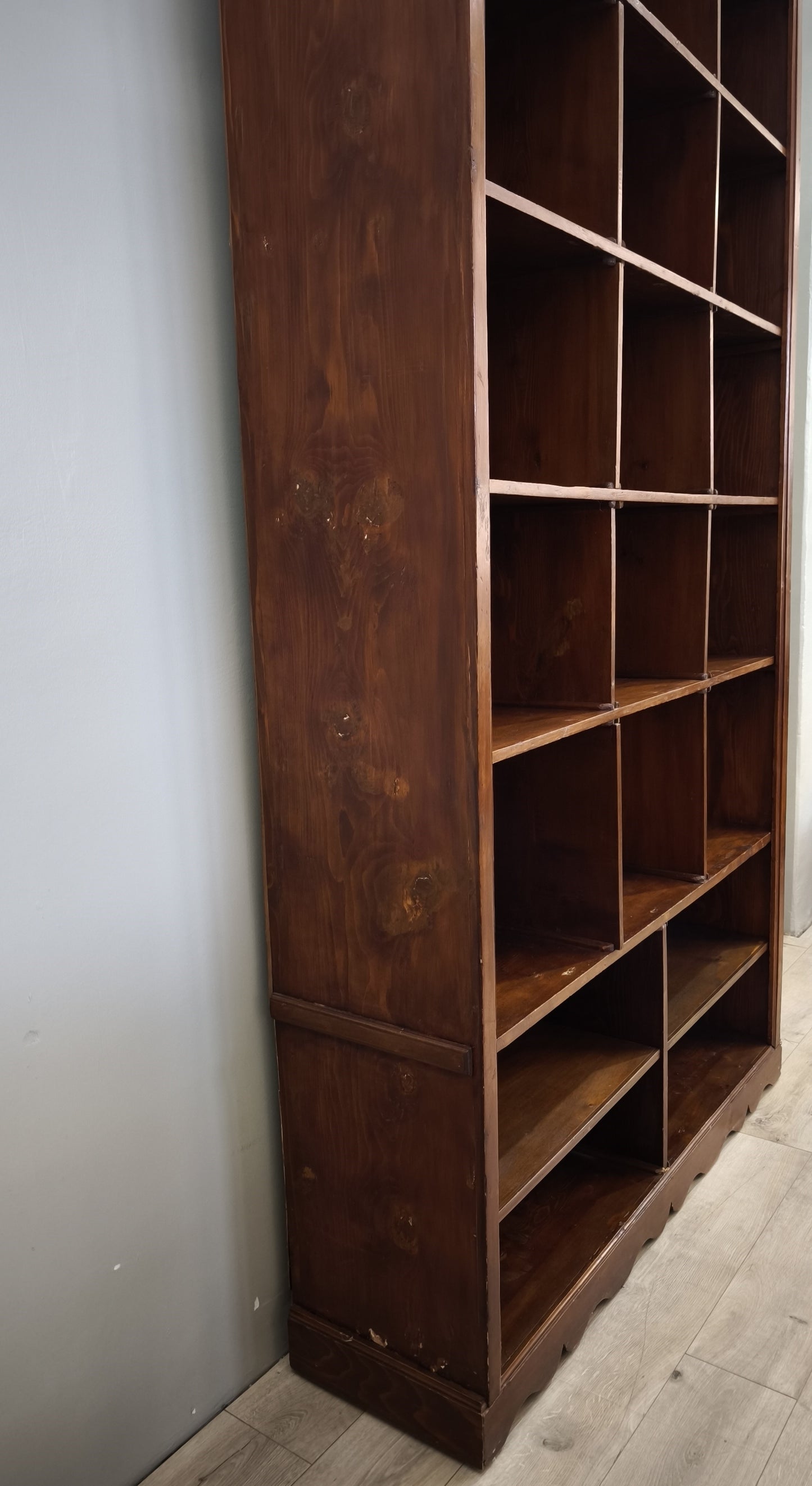 88123 Libreria a cubi in legno massello