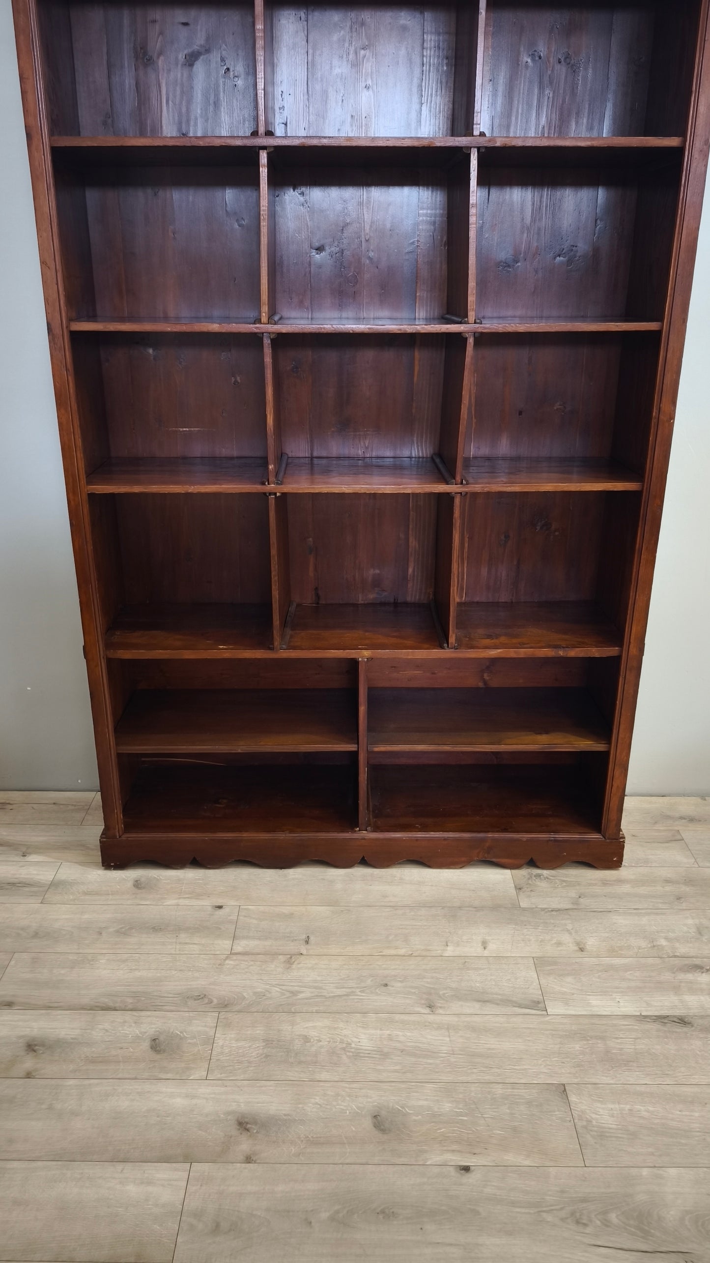 88123 Libreria a cubi in legno massello