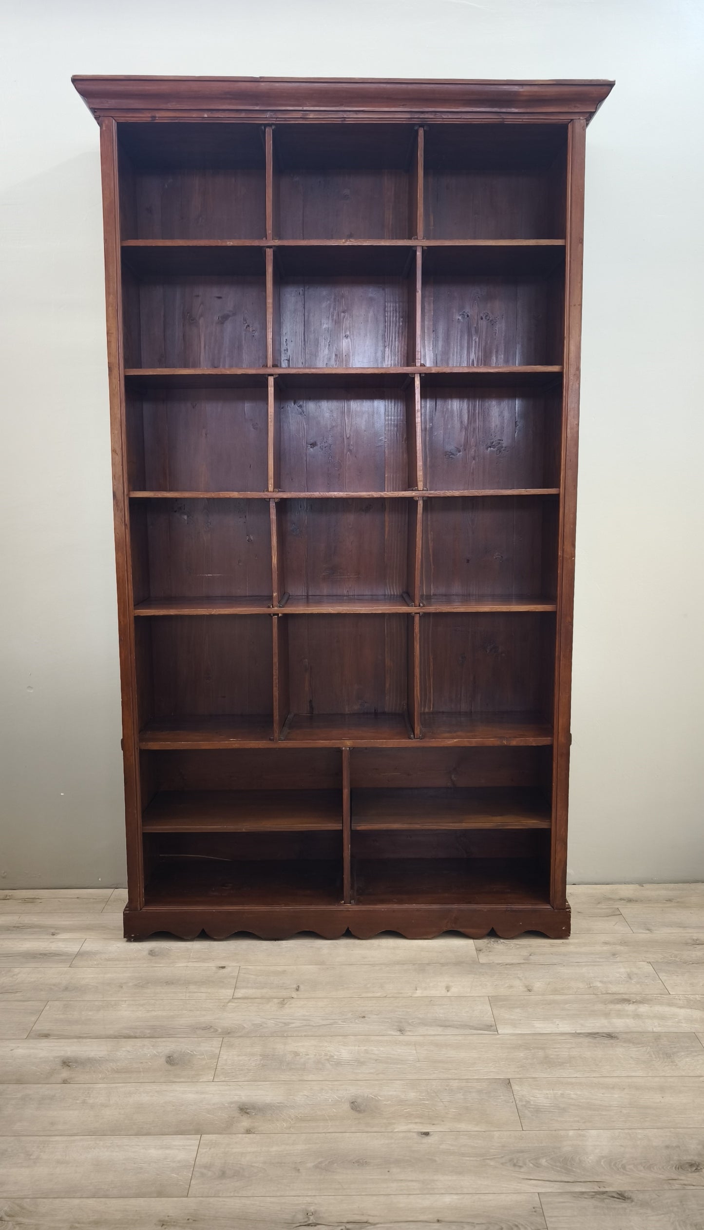 88123 Libreria a cubi in legno massello
