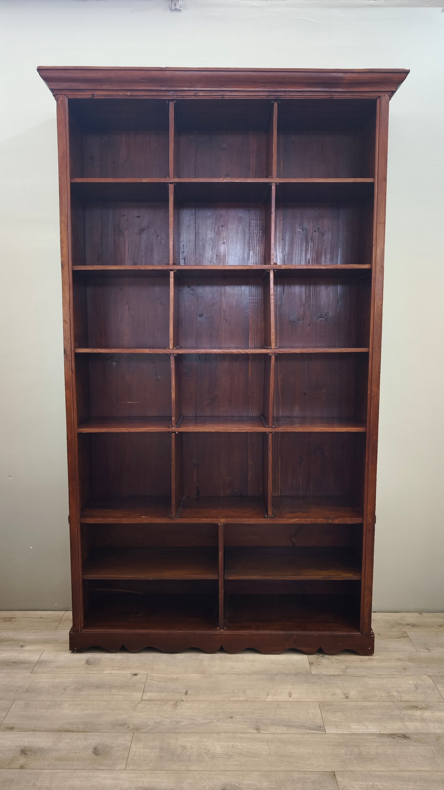 88123 Libreria a cubi in legno massello